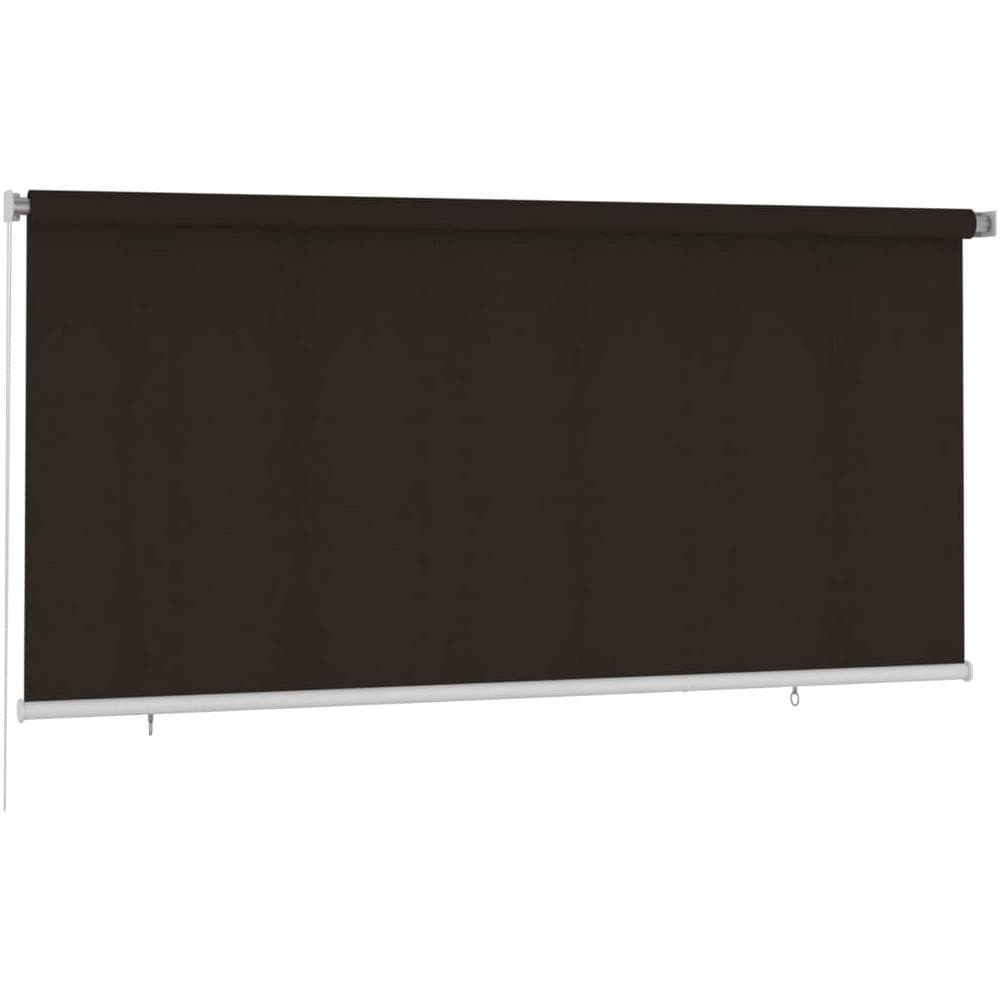 Tenda A Rullo Per Esterni 300x140 Cm Marrone Hdpe - Foto 3