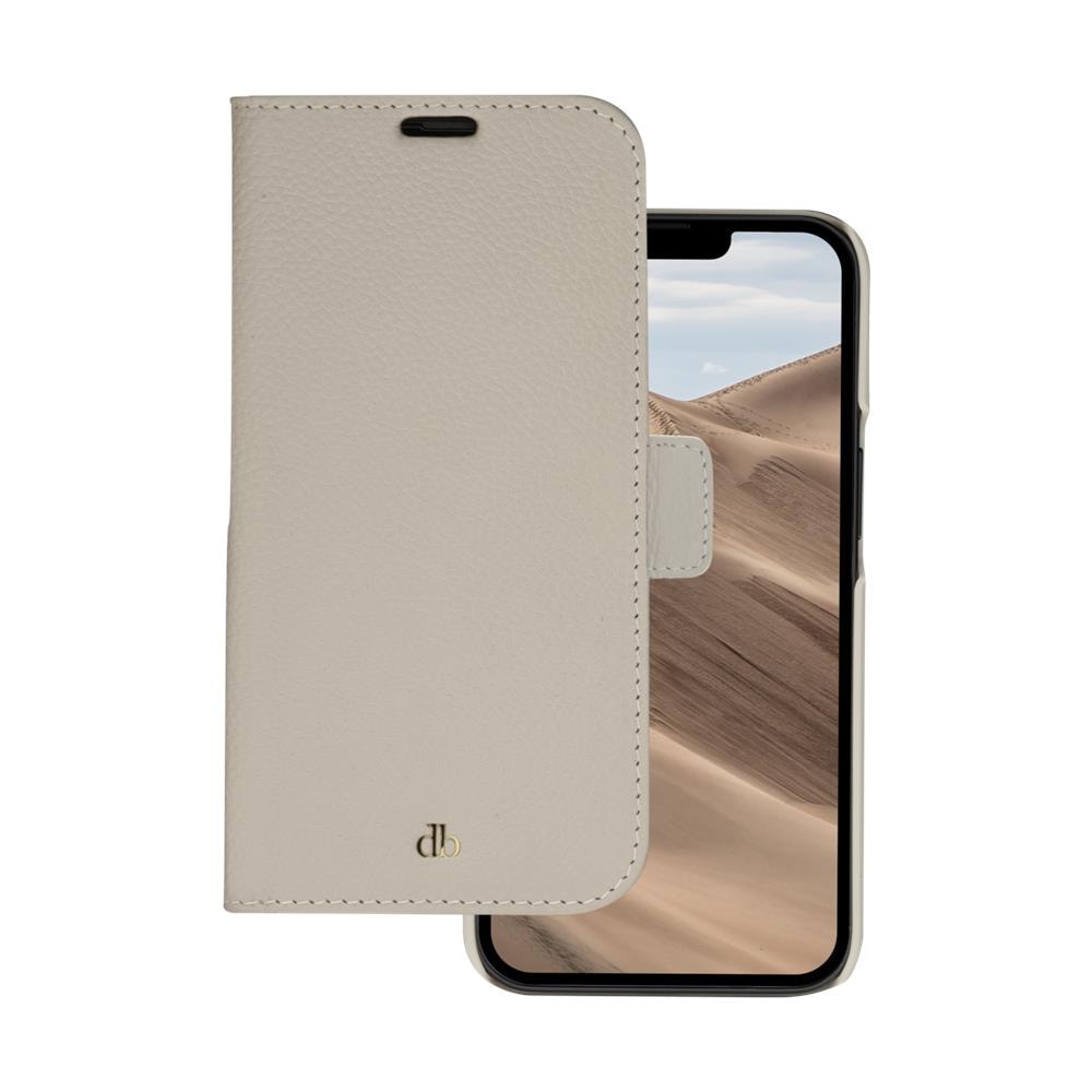NEW YORK - CUSTODIA IN PELLE PER IPHONE 14 PLUS - SABBIA - Foto 1