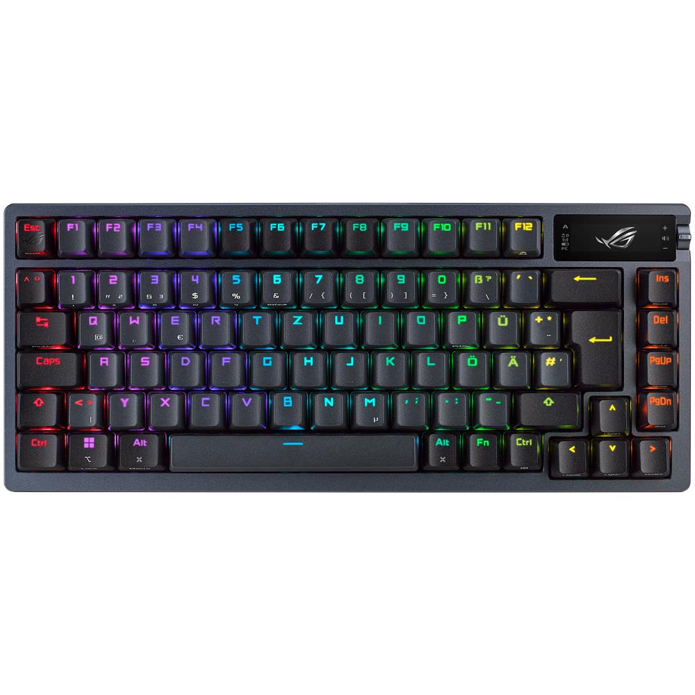 Tastiera Gaming USB Bluetooth Meccanica ROG Azoth Retroilluminata Colore Nero (Layout Italiano) - Foto 1