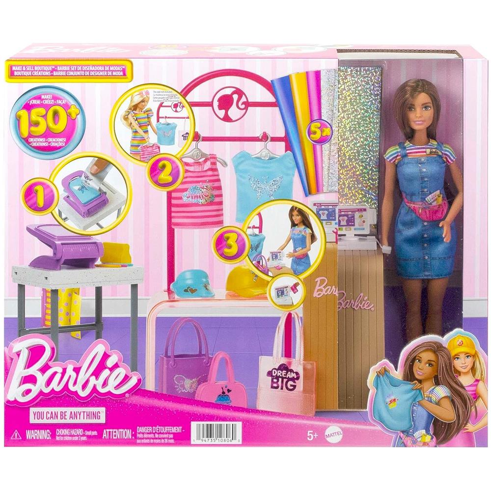 Playset Hkt78 Barbie Boutique Moda - Foto 2