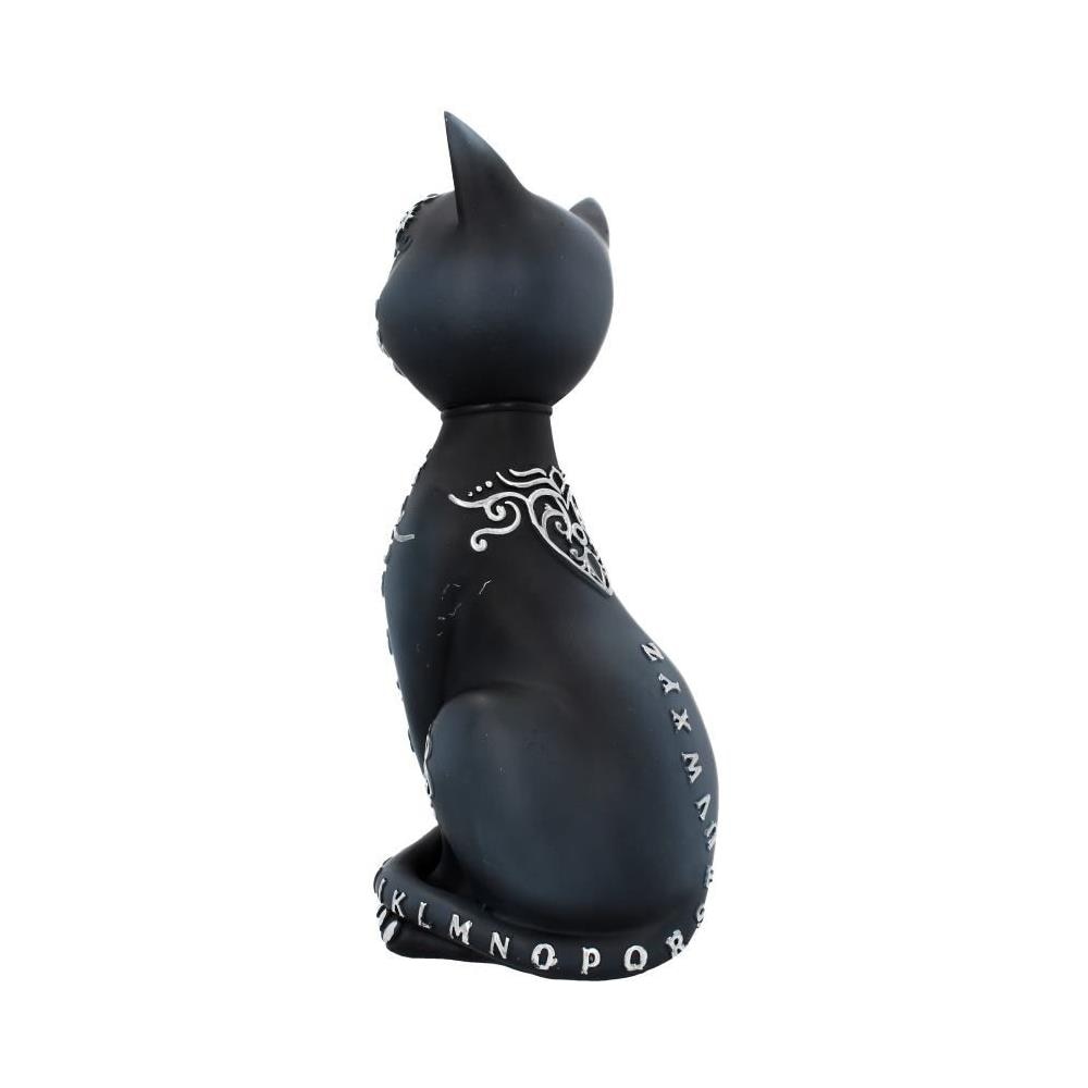 Nemesis Now - Gatto Mistico Figurina Spirit Board Gatto Nero Ornamento 26 Cm - Foto 2