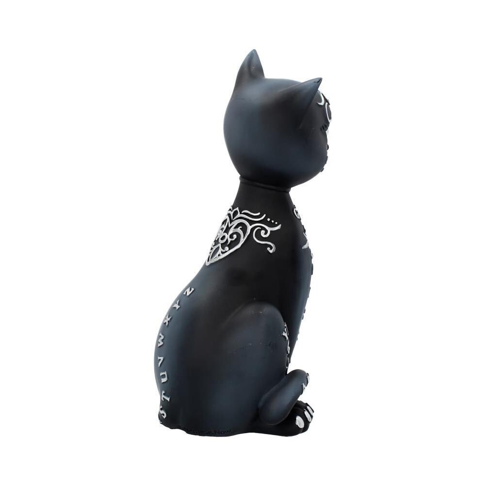 Nemesis Now - Gatto Mistico Figurina Spirit Board Gatto Nero Ornamento 26 Cm - Foto 8