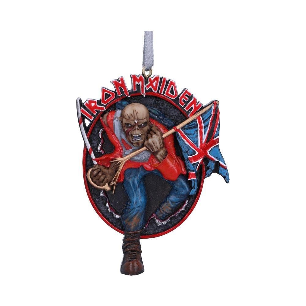 Iron Maiden - Il Trooper - Ornamento Da Appendere 8.5 Cm - Foto 1