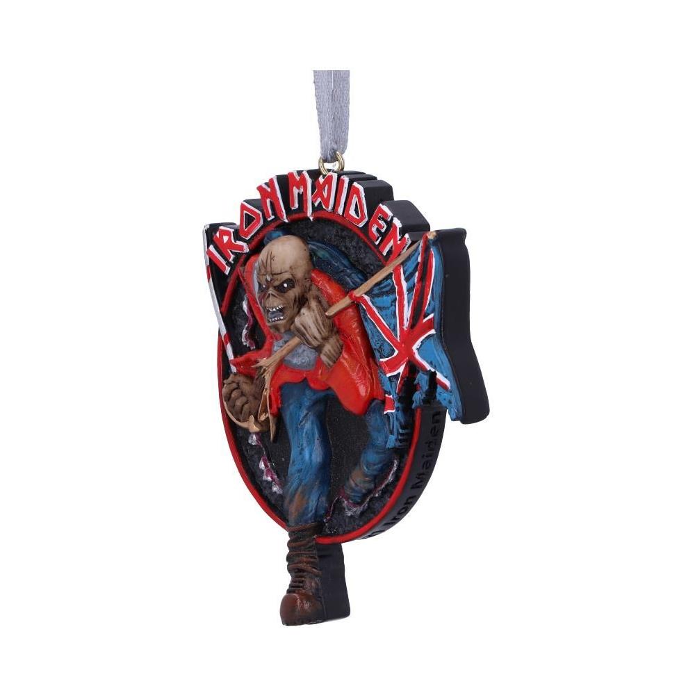 Iron Maiden - Il Trooper - Ornamento Da Appendere 8.5 Cm - Foto 2