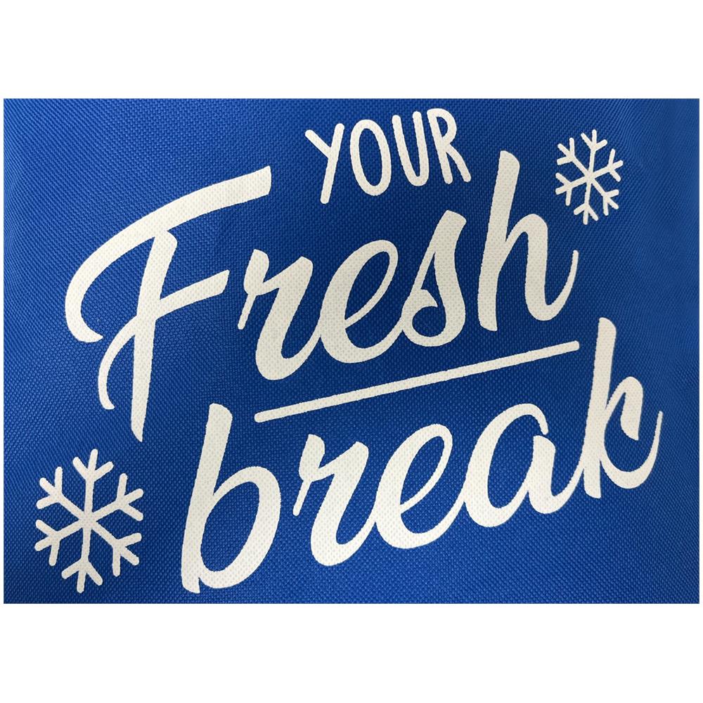 Borsa Termica Frigo Porta Pranzo Spiaggia Lavoro Scuola Fresh Break Vari Colori E Misure 11l Navy - Foto 4