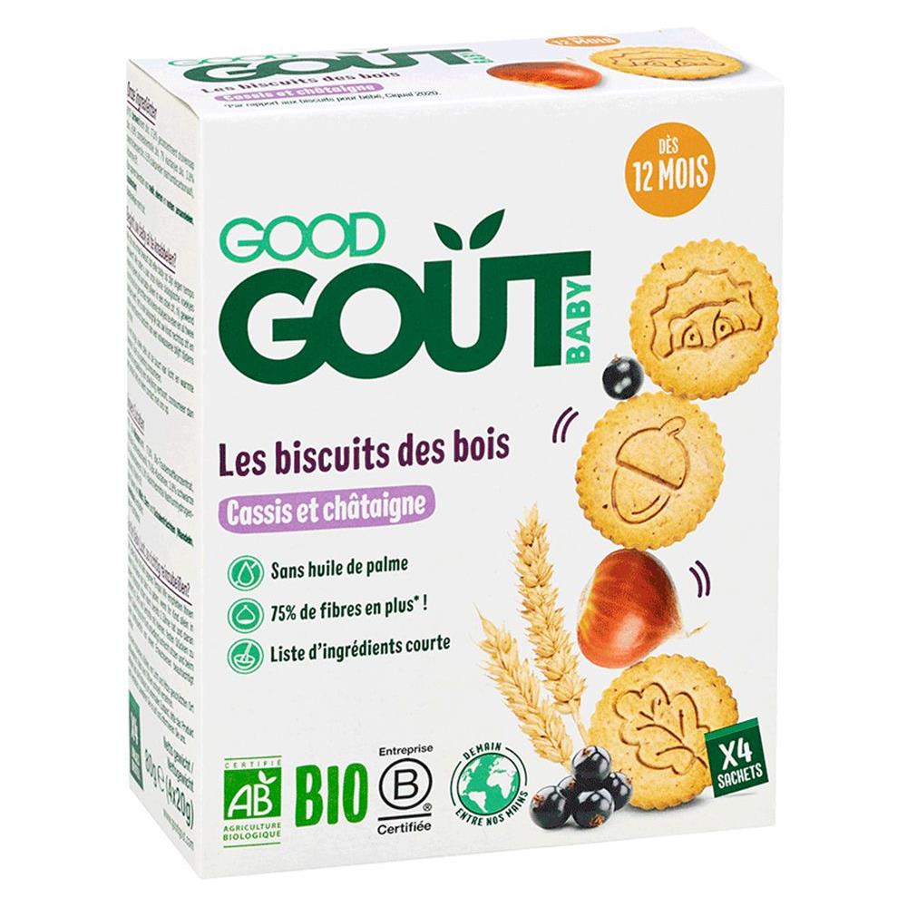 Biscotti Di Legno 80g (x4 Bustine) Cassis E Castagna - Foto 1