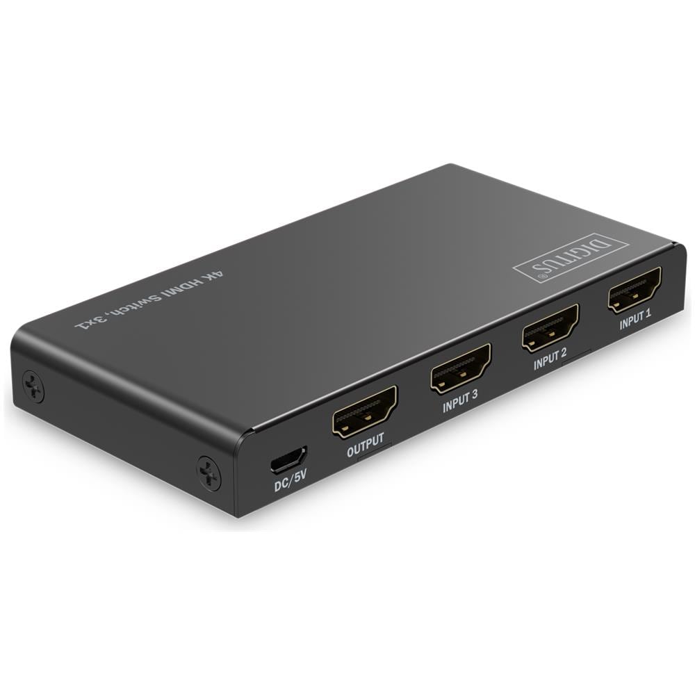 Switch HDMI 4K, 3x1 - Foto 2