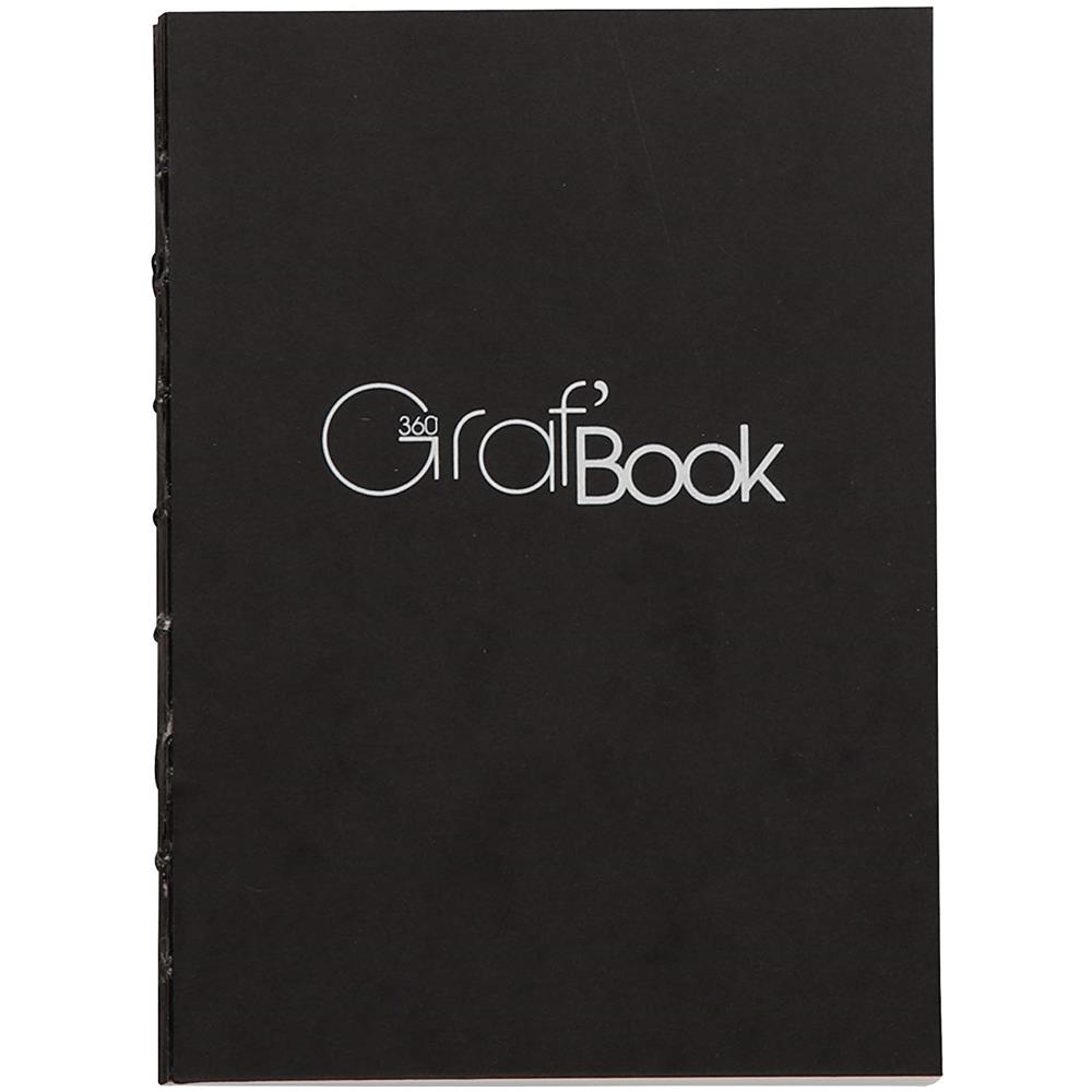 975802c Graf' Book 360 Taccuino Di Carta Disegno Con Dos Lordo Cucito 200pagine 102g 21x 29,7cm - Foto 1