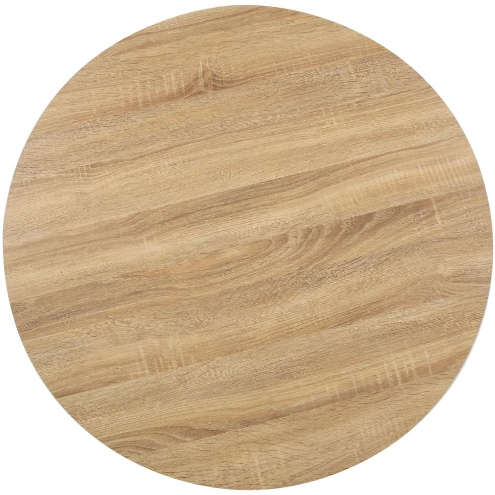 Tavolo Da Bistrot Marrone Chiaro 80 Cm In Mdf - Foto 2