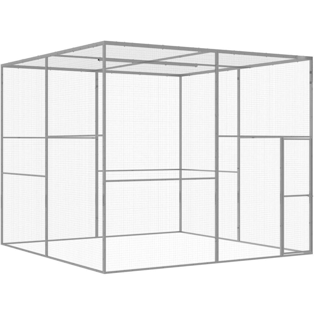 Gabbia per Gatti 3x3x2,5 m in Acciaio Zincato - Foto 1