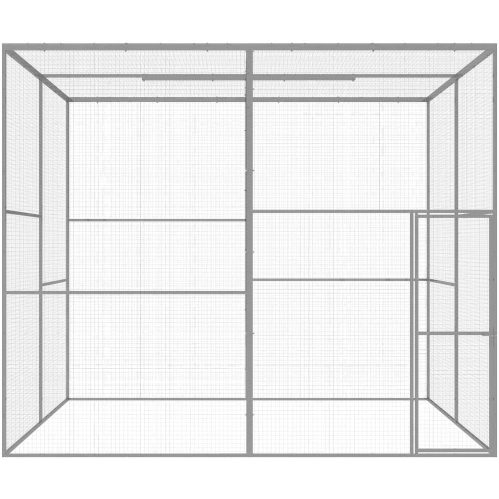 Gabbia per Gatti 3x3x2,5 m in Acciaio Zincato - Foto 3