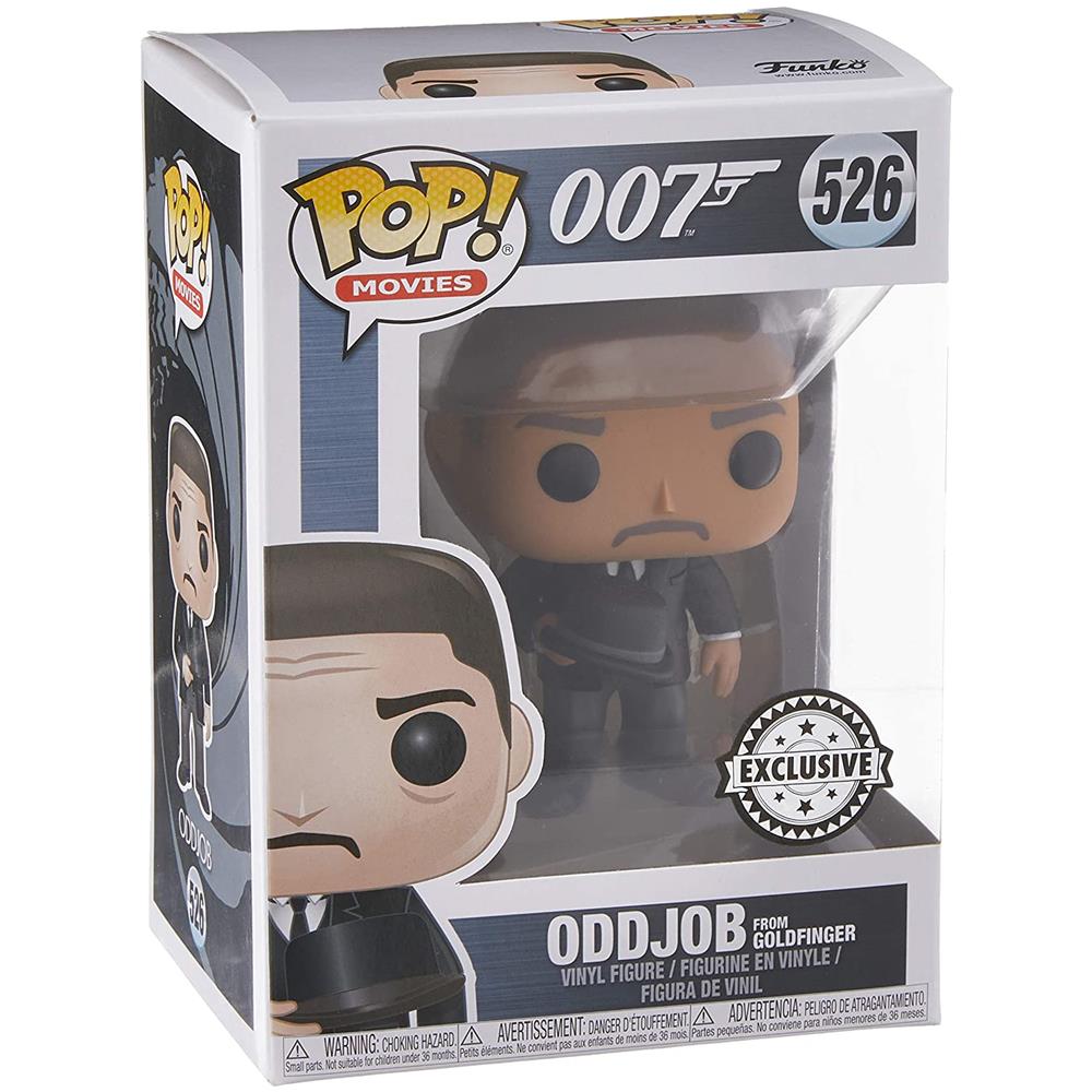 Pop Figurine James Bond Oddjob Throwing Hat Exclu 10cm - Foto 2