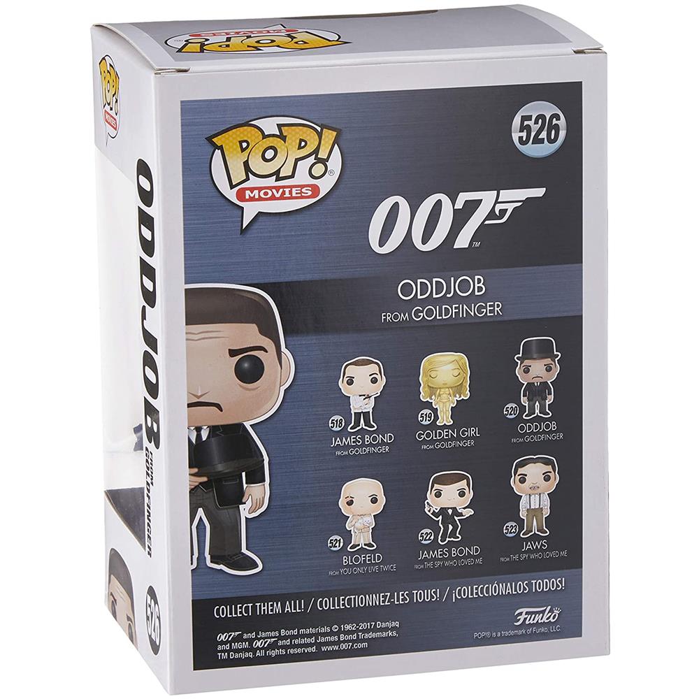 Pop Figurine James Bond Oddjob Throwing Hat Exclu 10cm - Foto 4