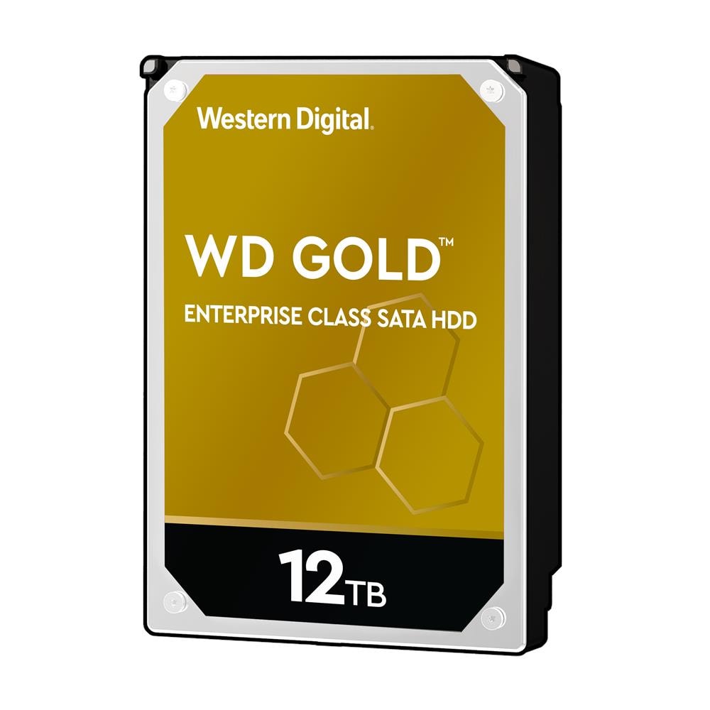 Hard Disk interno WD Gold 12 TB 3.5" Interfaccia Sata III 6 Gb / s 7200 Rpm Buffer 256 MB - Foto 1