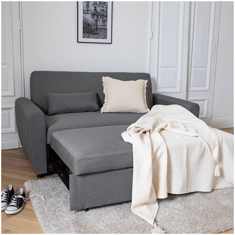 Mattdivano Letto A 2 Posti Grigio - Foto 2