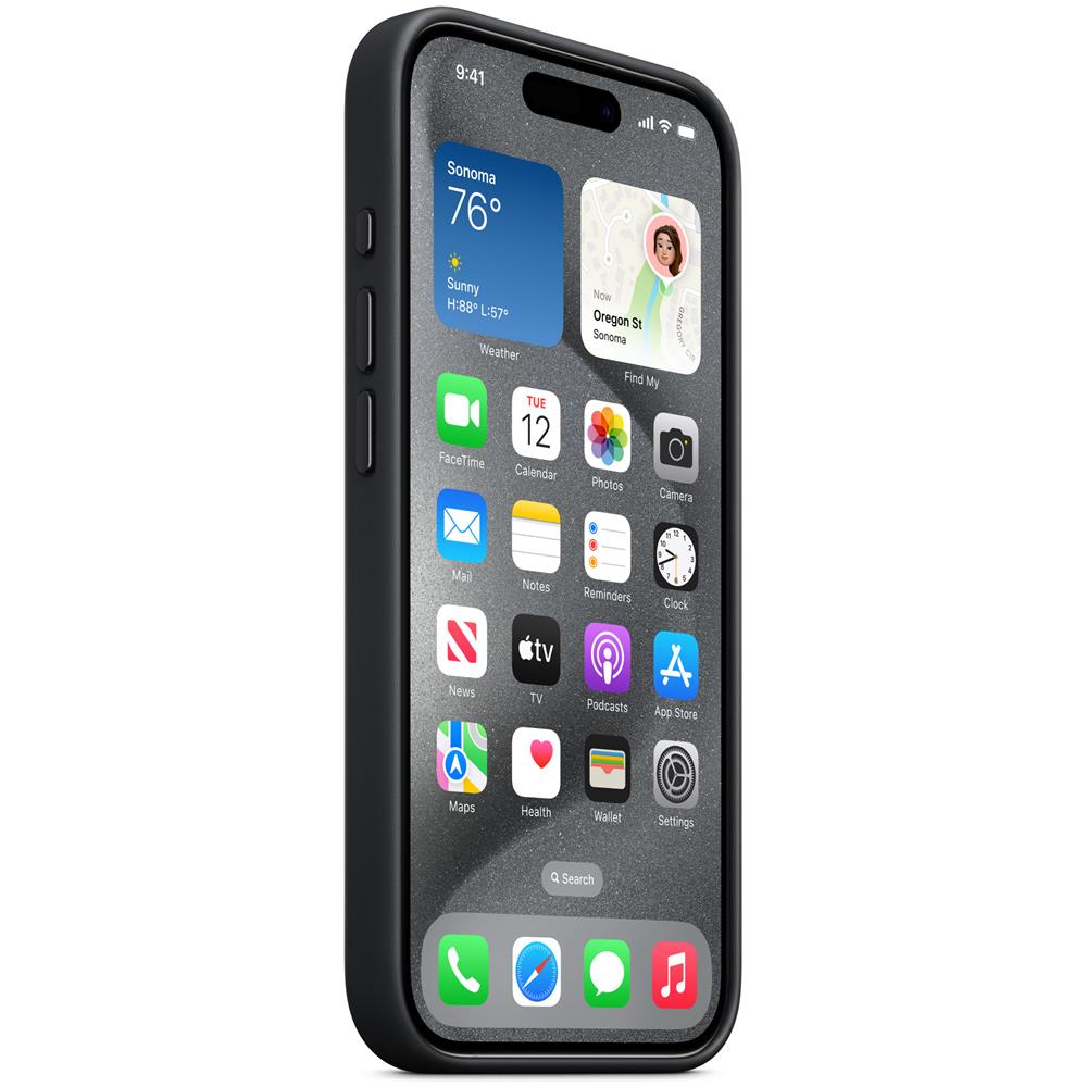 IPHONE 15 PRO FINEWOVEN CASE BLACK - Foto 6