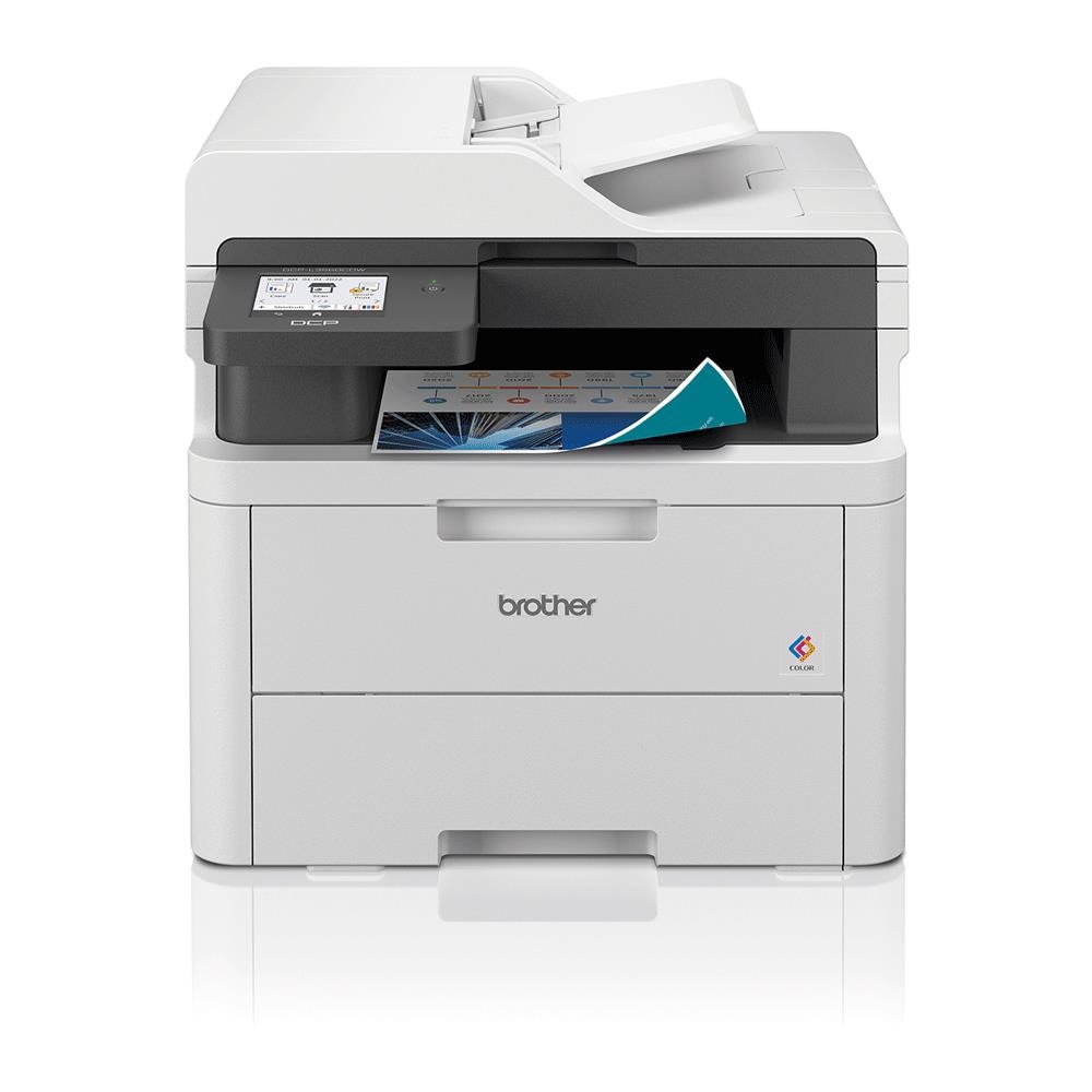 Stampante Multifunzione DCP-L3560CDW Laser LED a Colori Stampa Copia Scansione A4 26 ppm Wi-Fi / Ethernet / USB - Foto 1