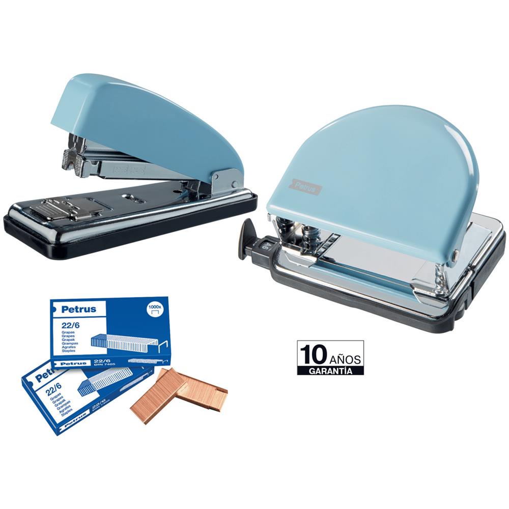 624409 perforatore e accessori 20 fogli Blu - Foto 3