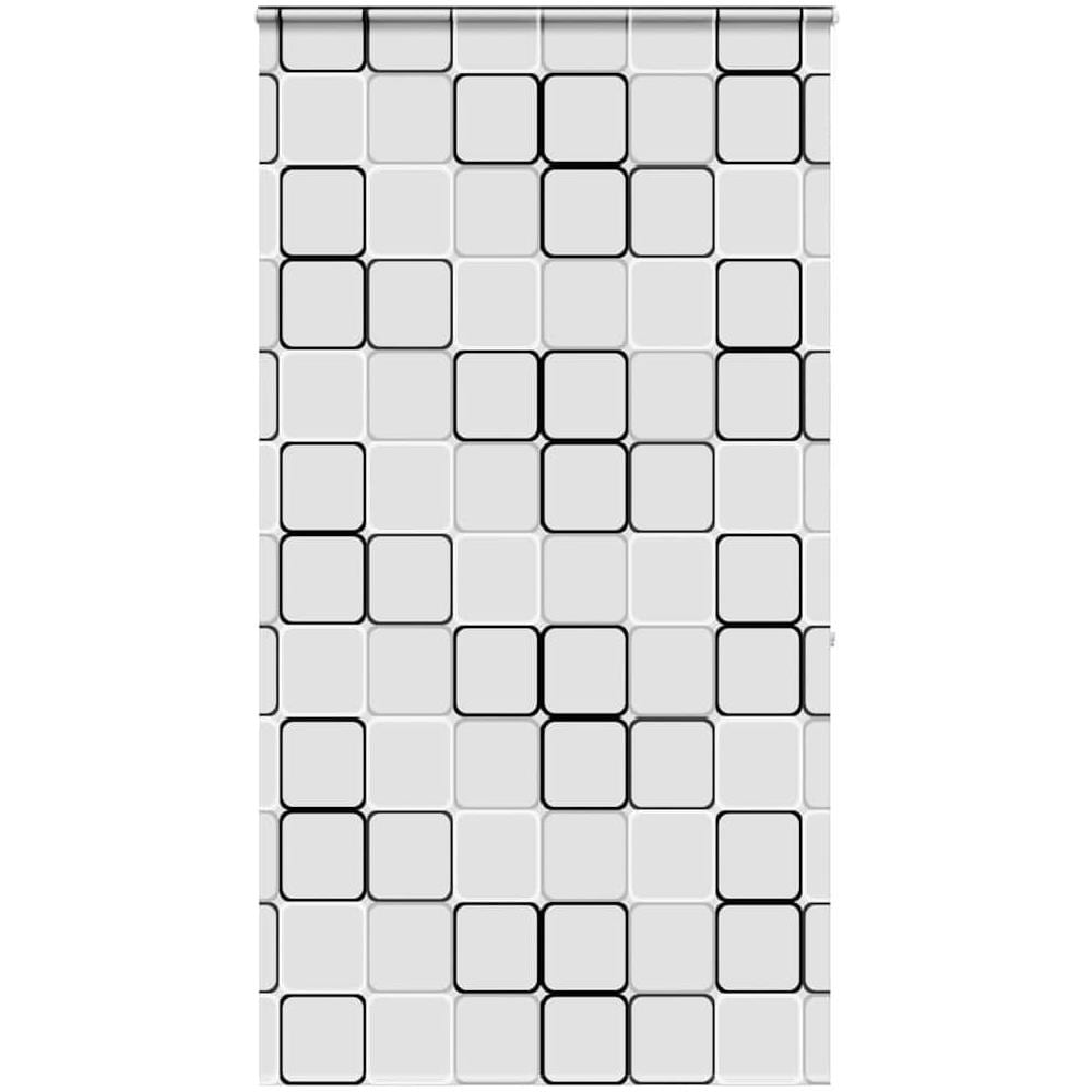 Tenda a Rullo Doccia con Cassonetto 120x240cm Larghezza Tessuto - Foto 1