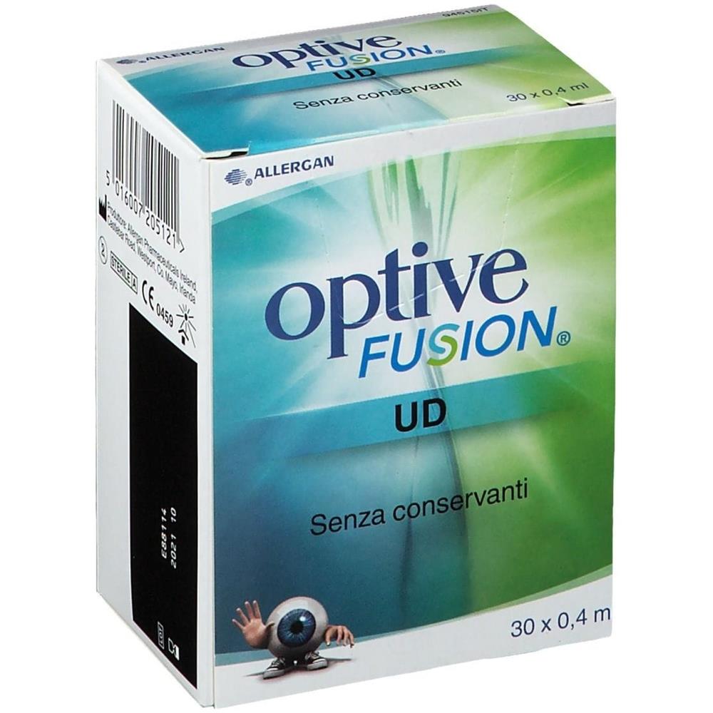 Optive Fusion Ud Soluzione Oftalmica Sterile 30 Flaconcini Monodose 0,4 ml - Foto 1