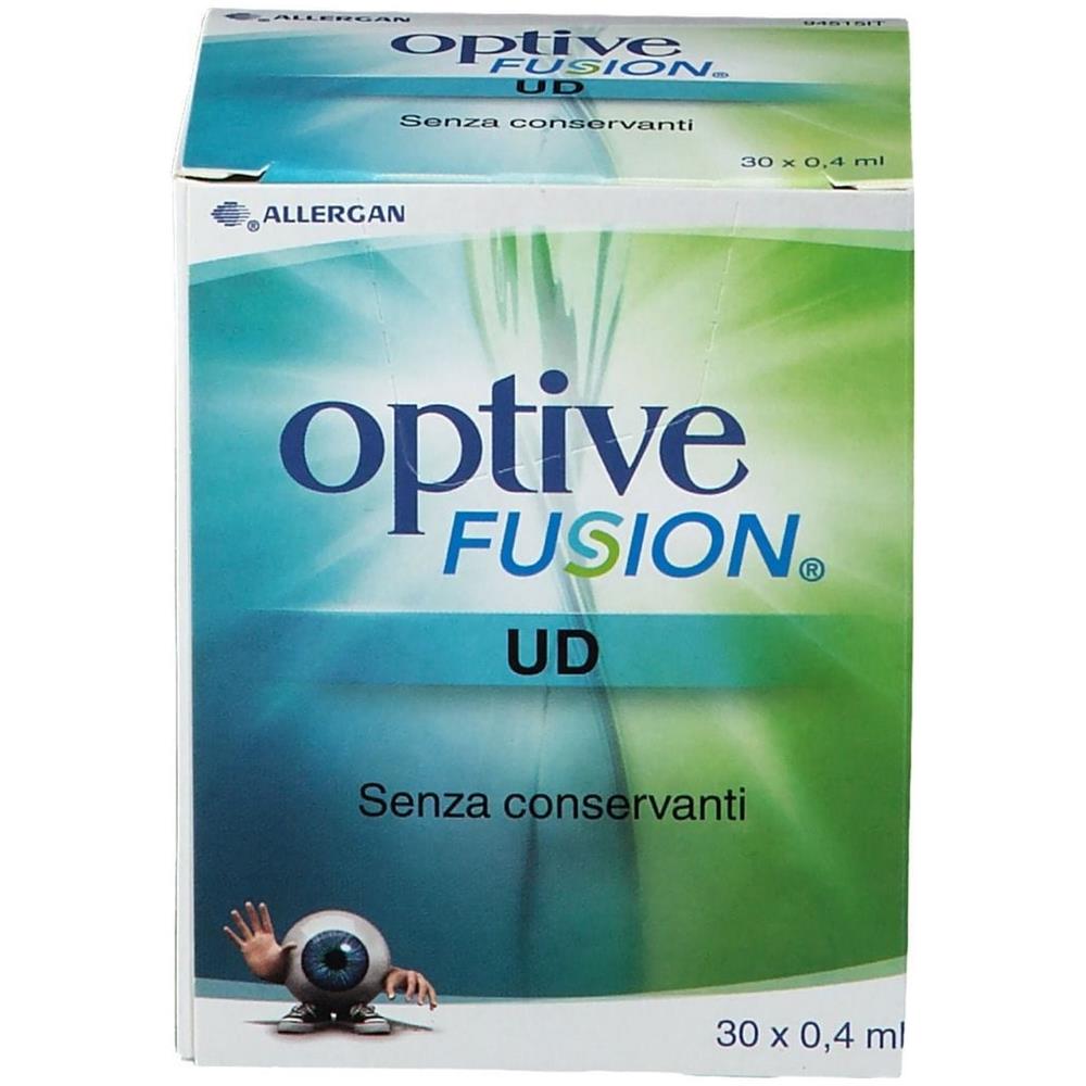 Optive Fusion Ud Soluzione Oftalmica Sterile 30 Flaconcini Monodose 0,4 ml - Foto 2