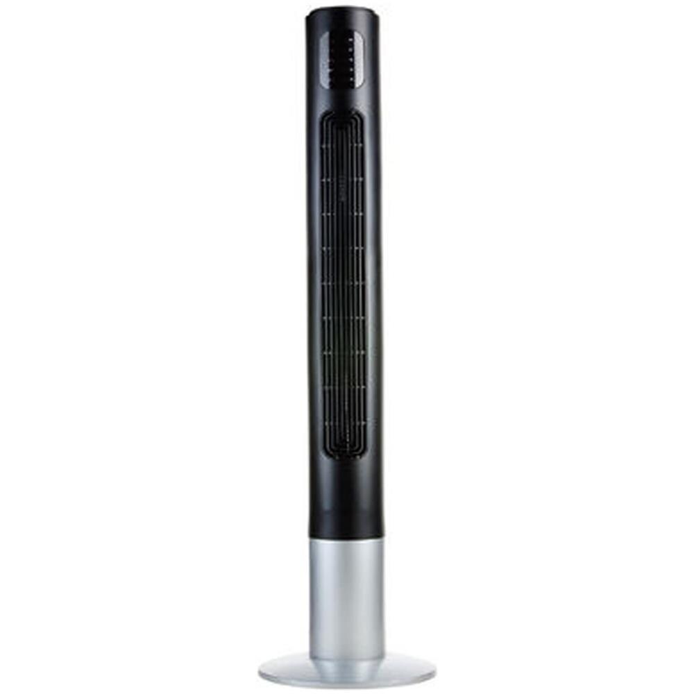 Ventilatore a torretta colonna 45 W 81 cm con 3 modalità nero con telecomando