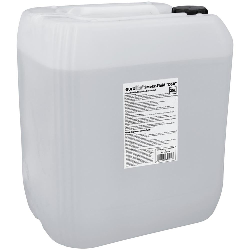 Liquido Tanica Per Macchina Del Fumo Nebbia 25 Litri Eurolite Dsa - Foto 1