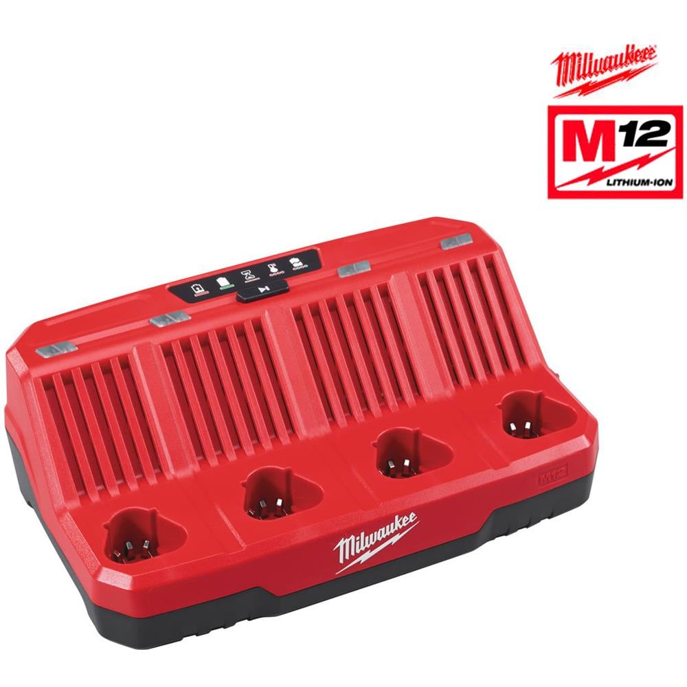 Multibays 4 Caricabatterie Sequenziale 12v Batterie M12 C4 4.932.430,5540 - Foto 1