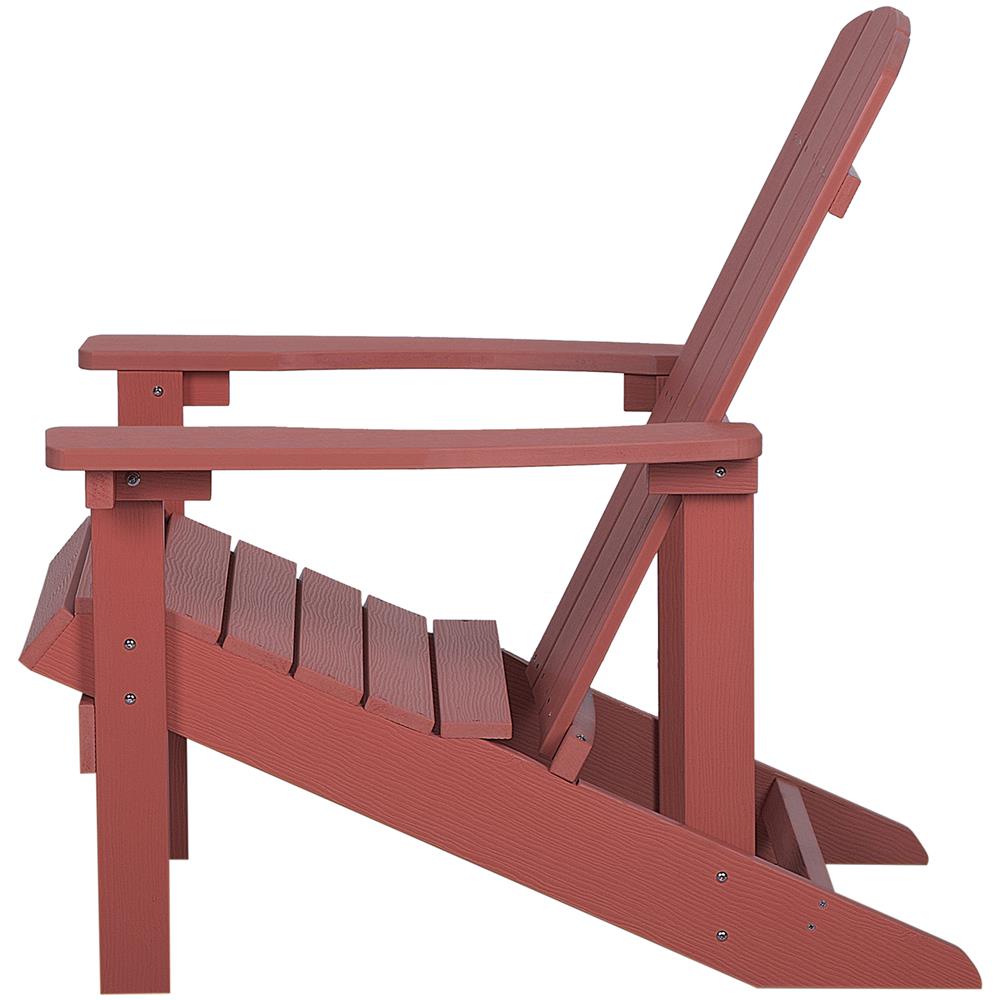 Sedia Da Giardino Rossa Adirondack - Foto 2
