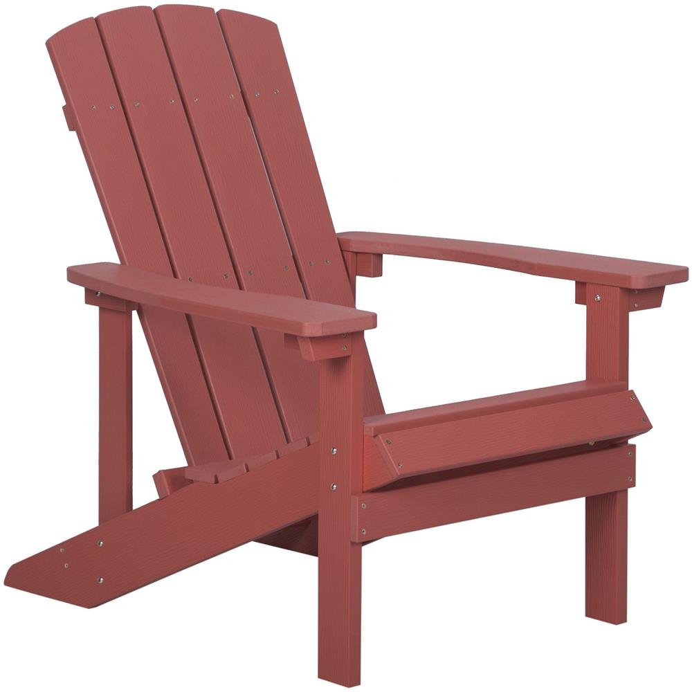 Sedia Da Giardino Rossa Adirondack - Foto 1