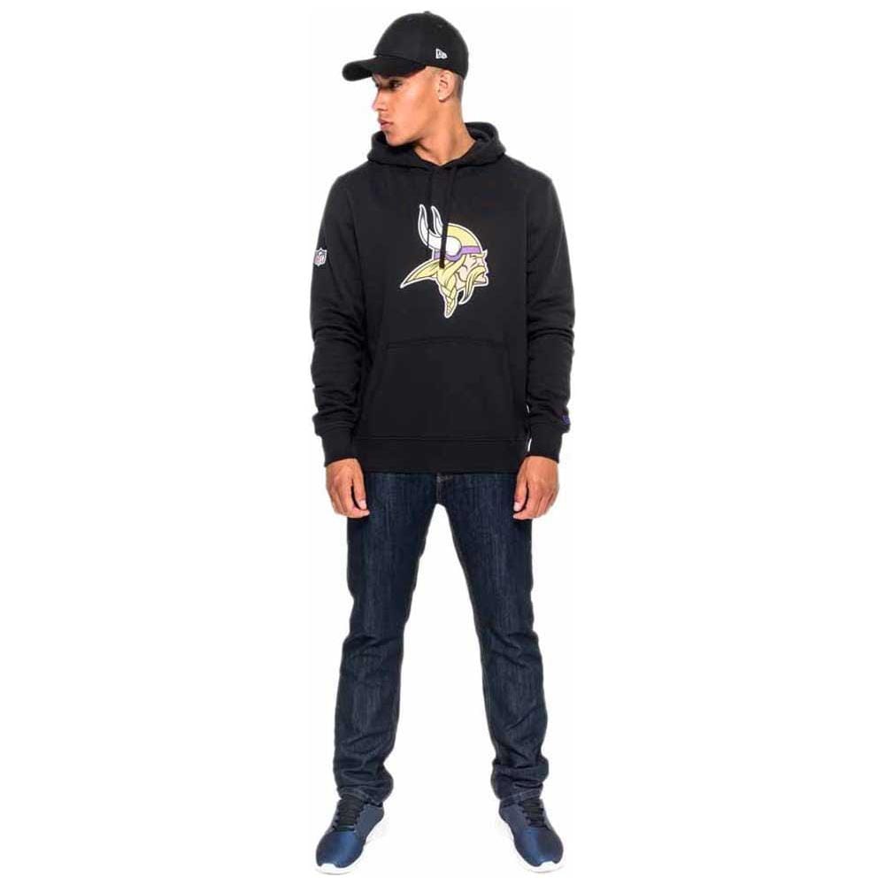 Felpe New Era Nfl Team Logo Minnesota Vikings Abbigliamento Uomo Xl - Foto 3