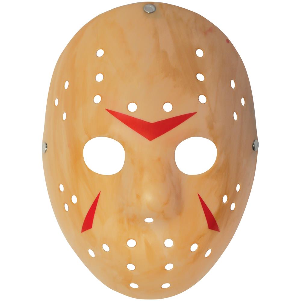 Maschera Jason In Plastica Adulto - Foto 1