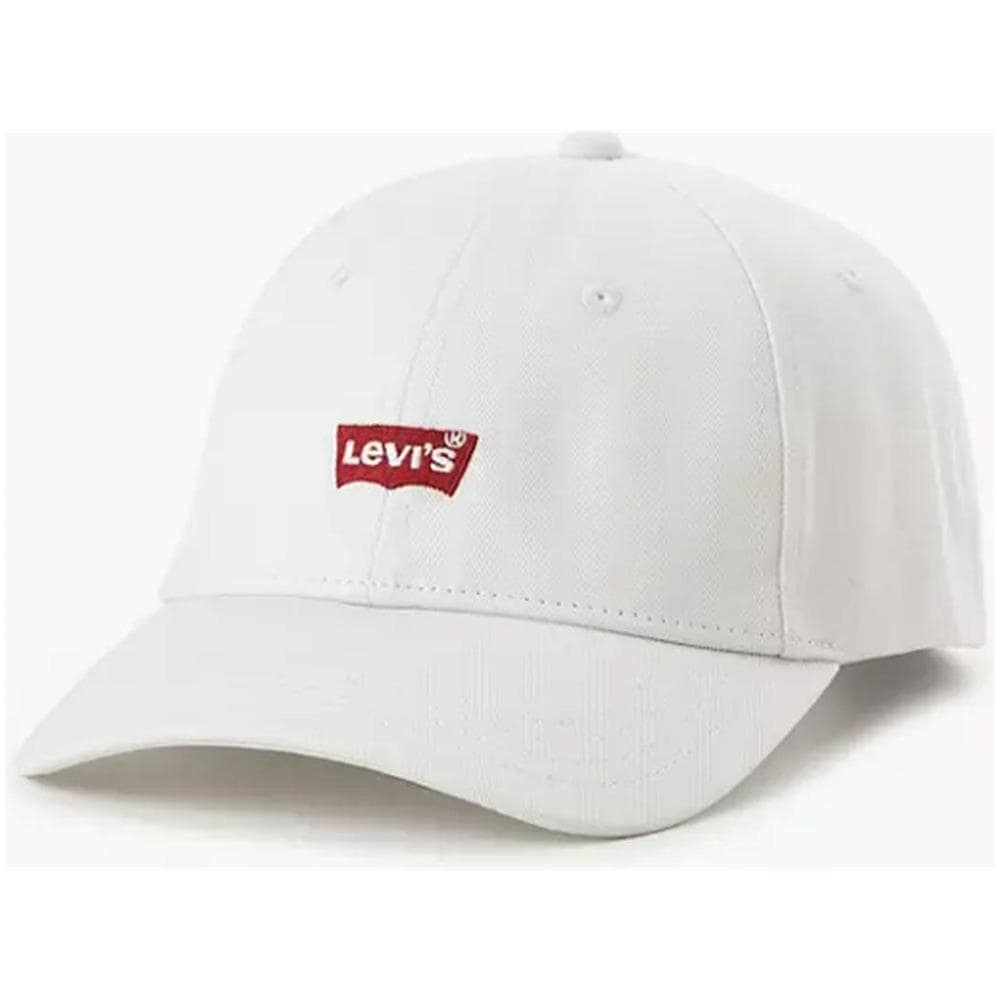 Cappellino Unisex In Cotone Stretch Con Patch Batwing Taglia Unica Colore Bianco - Foto 1