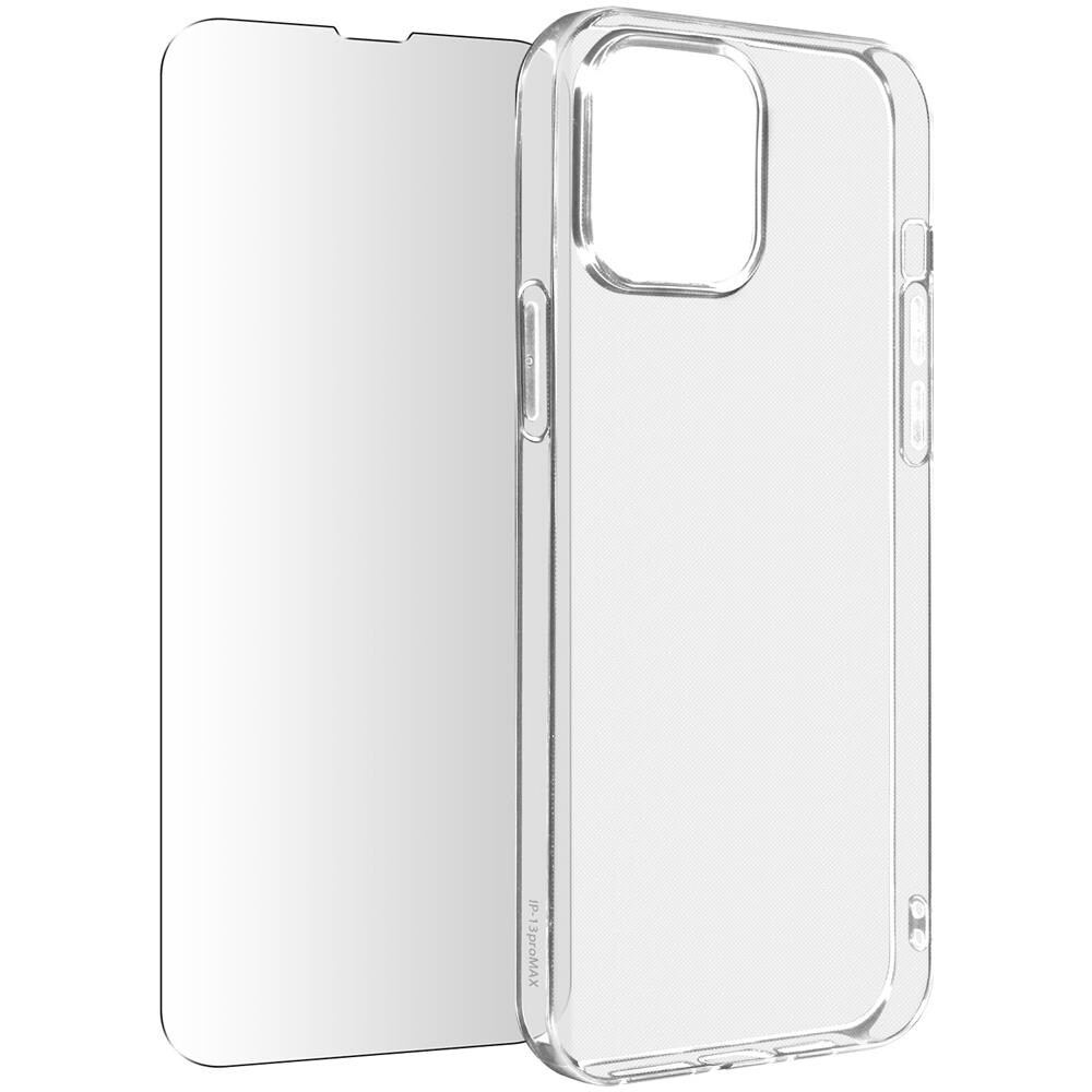 Cover Silicone Iphone 13 + Vetro Temperato Trasparente - Foto 1