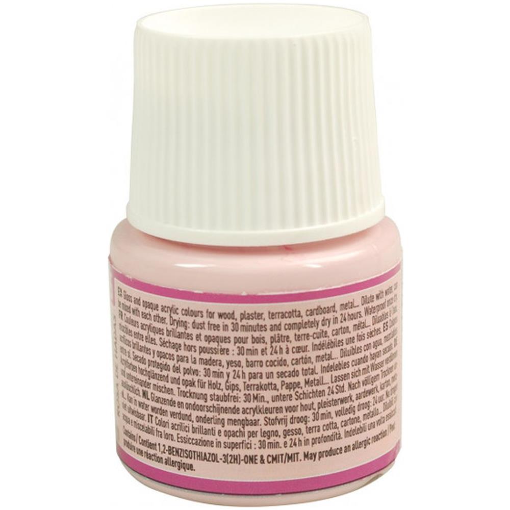 Pittura Acrilica Opaca Brillante - Fairy Pink - 45 Ml - Foto 1