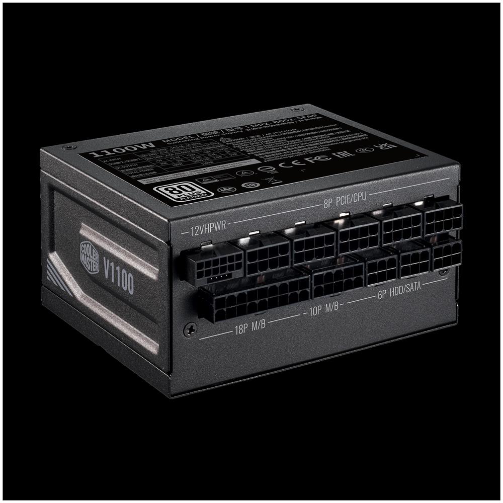 Alimentatore Master V SFX PC /Server 80 PLUS Platinum 24-pin ATX 1100 W Colore Nero - Foto 2