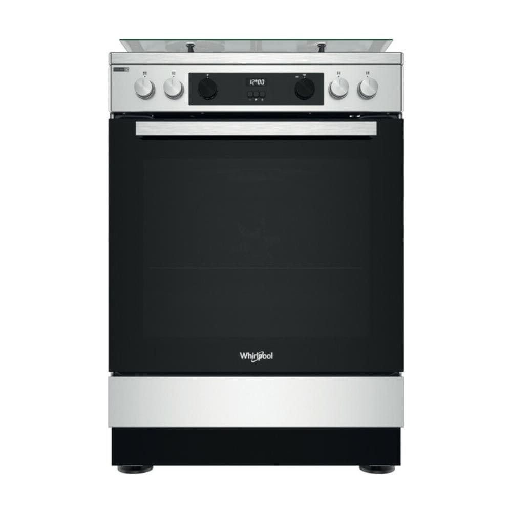 Cucina Elettrica IS67G4PHW /E 4 Zone a Gas Forno Elettrico Classe A Dimensioni 60 x 60 cm Colore Nero /Bianco - Foto 1