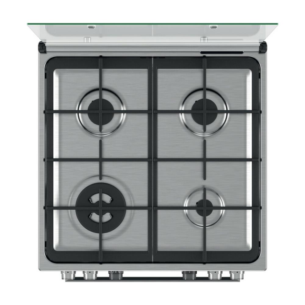 Cucina Elettrica IS67G4PHW /E 4 Zone a Gas Forno Elettrico Classe A Dimensioni 60 x 60 cm Colore Nero /Bianco - Foto 4