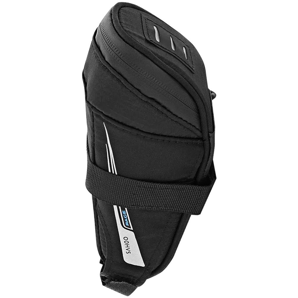Borsa Per Sella Bici Waterproof 0,6l, Fissaggio A Strappo 131432 Nera - Foto 1