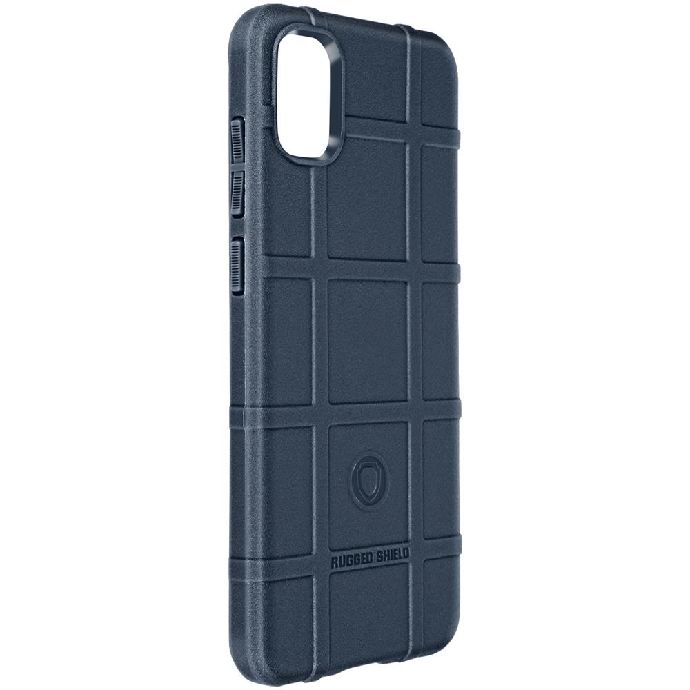 Cover Per Samsung Galaxy A05, Silicone Antiscivolo Rilievo Rugged Shield Blu - Foto 2