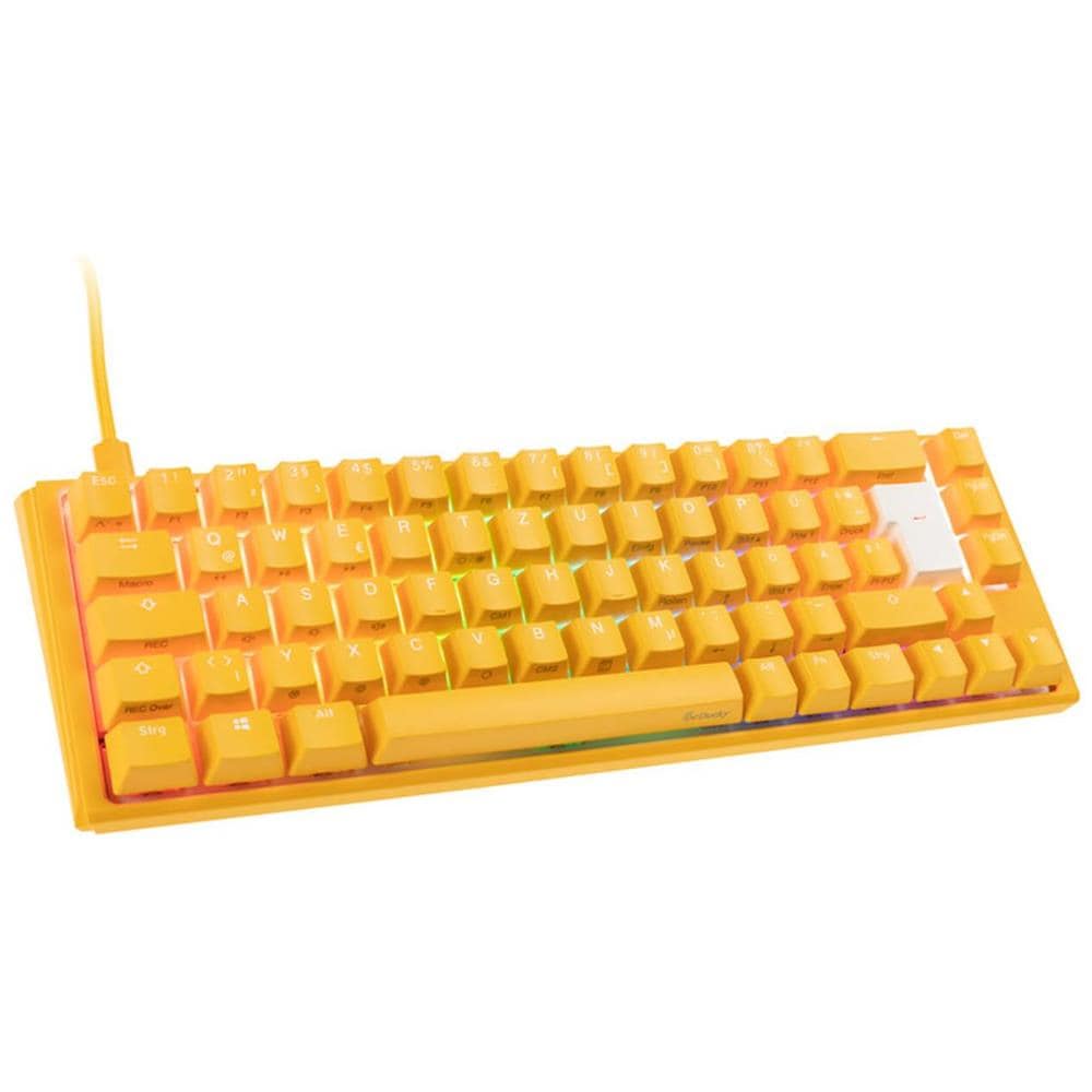 One 3 SF Tastiera Gaming USB Tedesco Giallo - Foto 2
