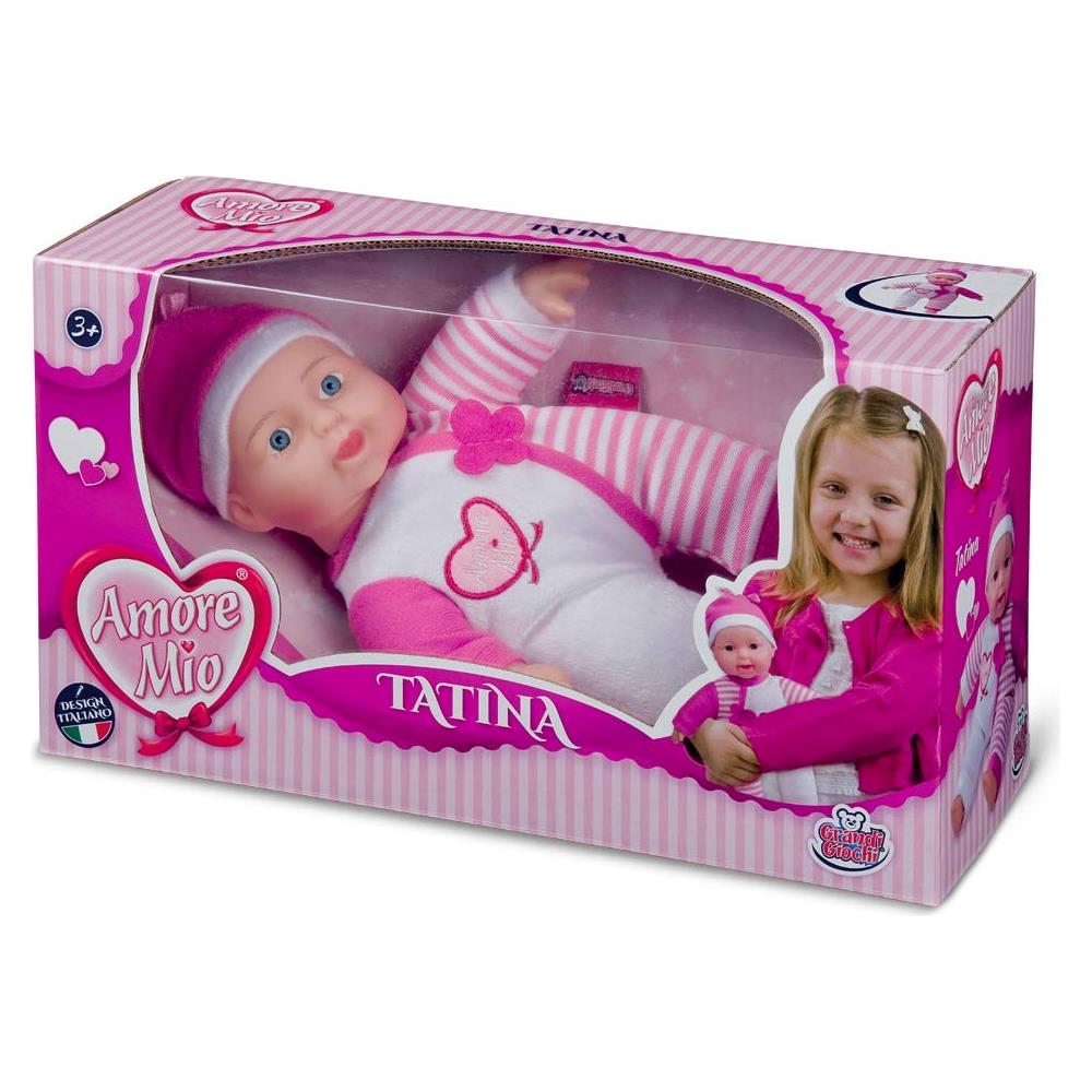 Bambola Bambolotto Bimba Amore Mio Tatina Bebe 33cm Corpo Morbido - Foto 2