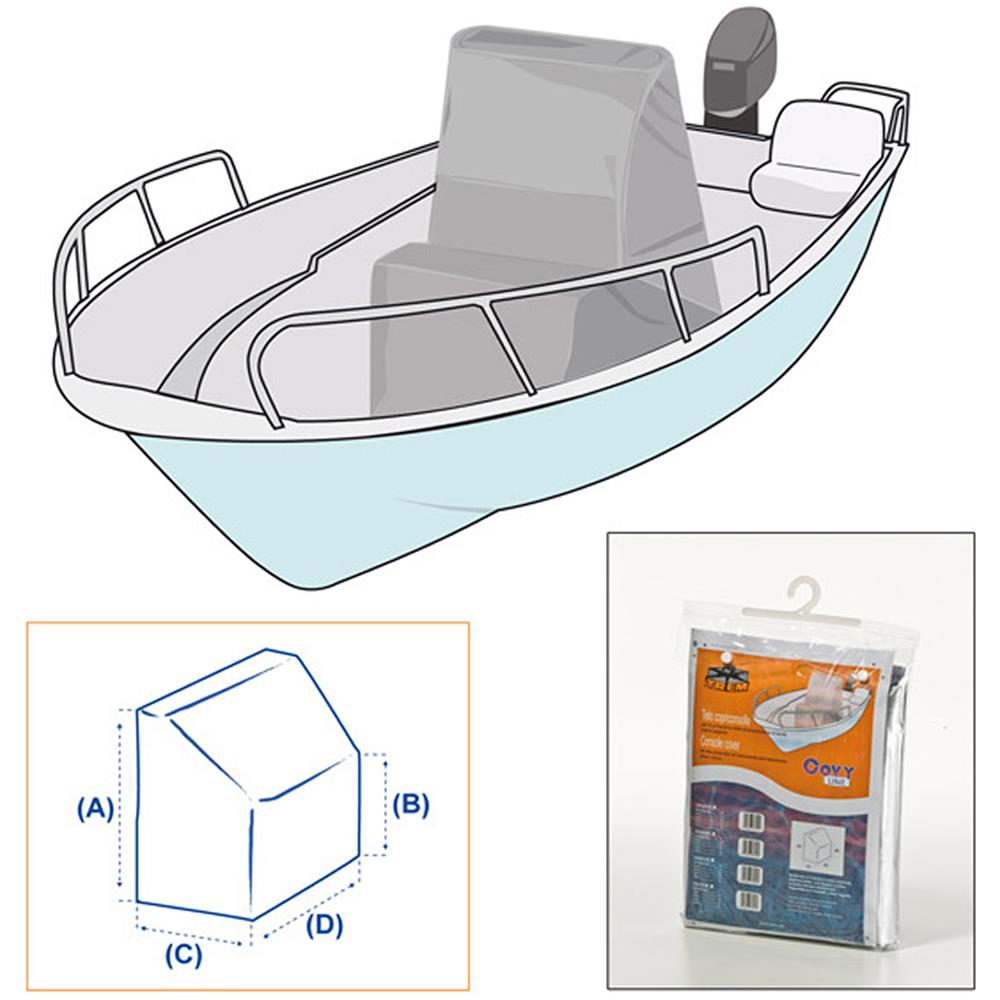Telo Copri Consolle Barca ""covy Line"" Xl 1400 1000 900 900 - Foto 2
