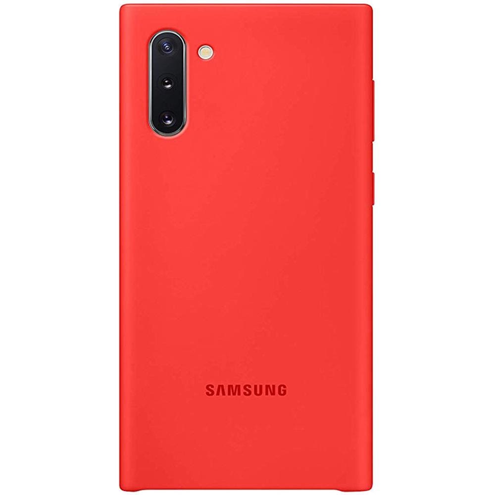 Custodia Silicone Cover Ef-pn970tregww Galaxy Note 10 Sm-n970 Rosso - Foto 1