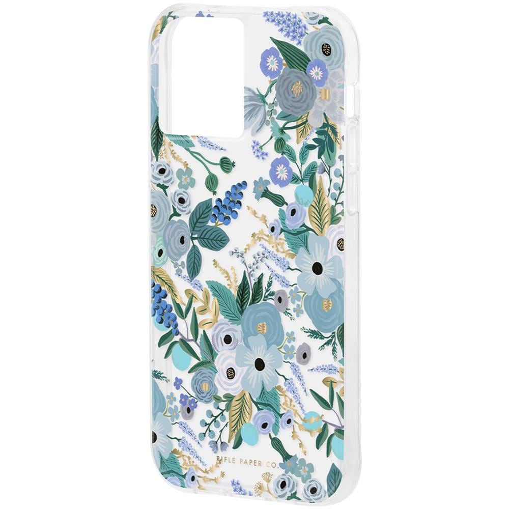 Cover Iphone 12 Pro Max Flower Garden Party Blu Rifle Paper Collection - Foto 5