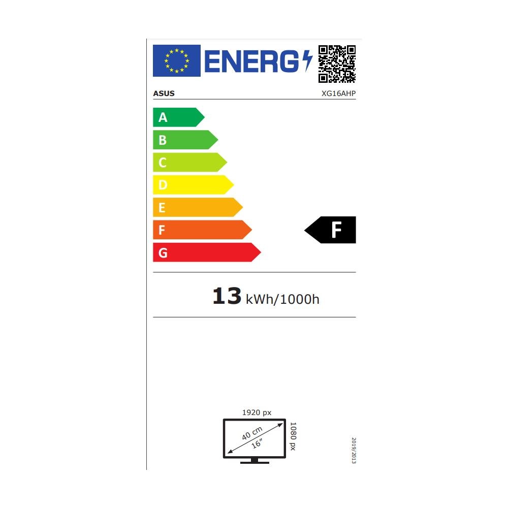 Monitor Portatile 15.6" LED IPS Gaming ROG Strix XG16AHP 1920x1080 Full HD Tempo di Risposta 3 ms Frequenza di Aggiornamento 144 (Hz) - Foto 9