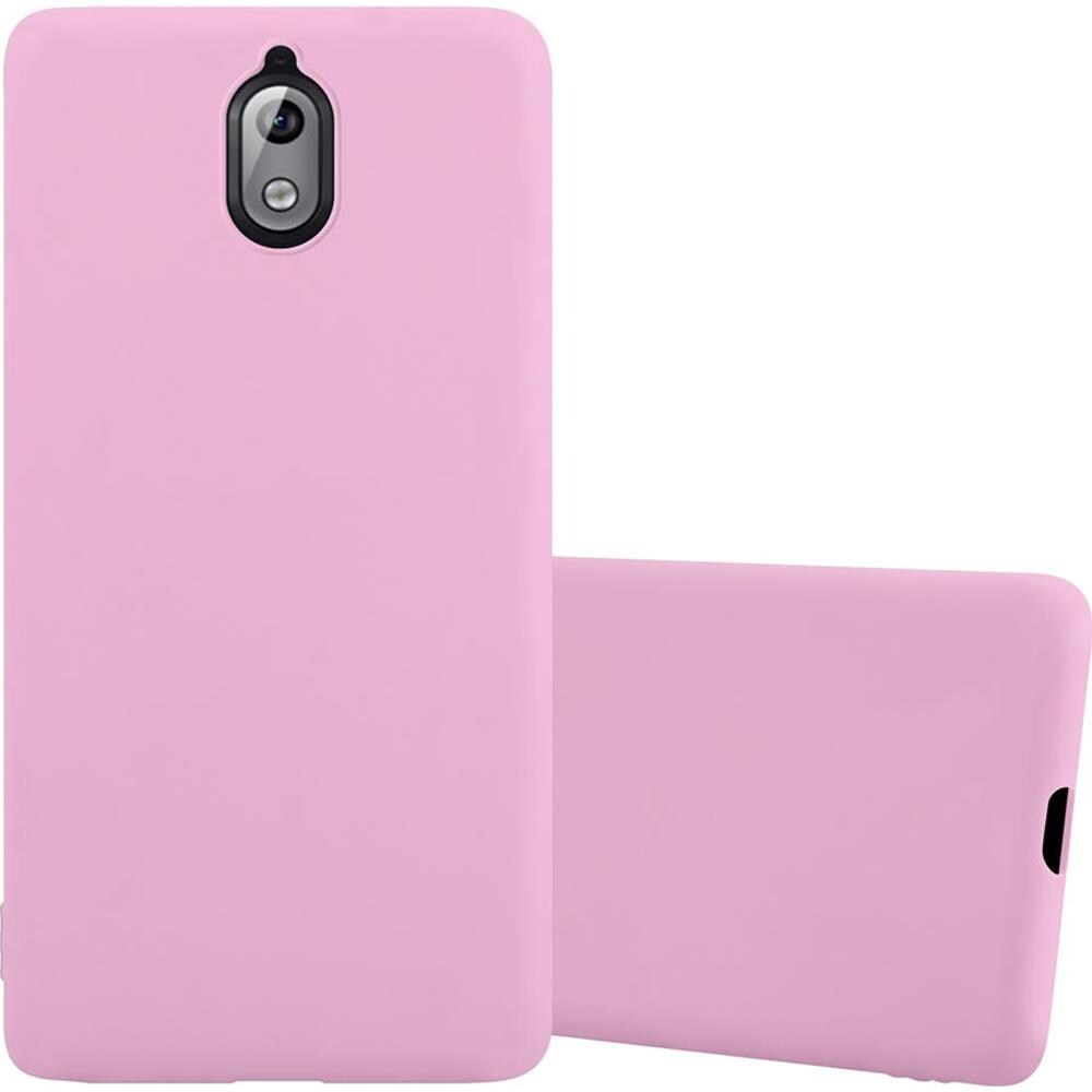 Custodia Compatibile Con Nokia 3.1 / Nokia 3 2018 In Candy Rosa - Coperchio Protettivo In Silicone Tpu Flessibile - Foto 1