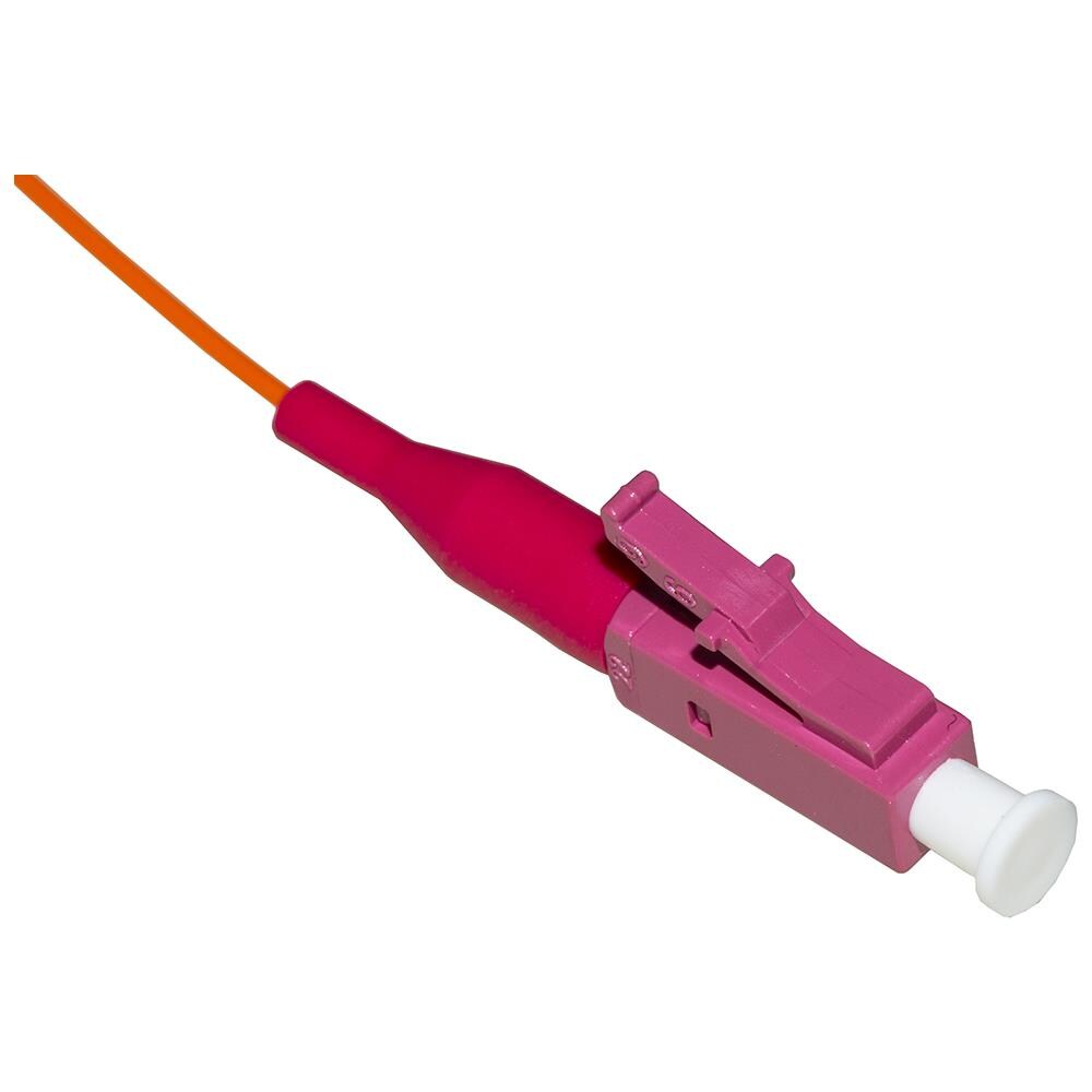 SET 12 CAVI PIGTAIL FIBRA OTTICA COLORATI CONNETTORI LC OM4 SIMPLEX 2 MT - Foto 2