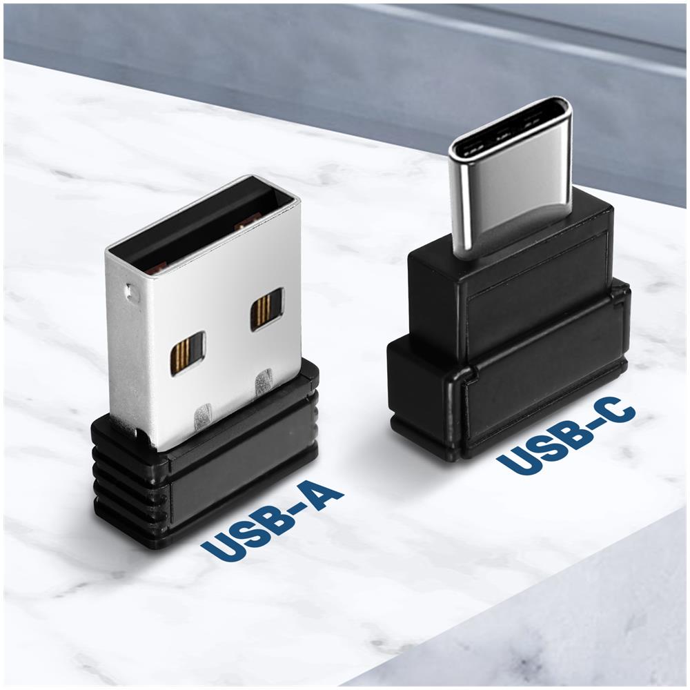 Mouse Ottico Per Computer Tablet Macbook Adattatori Usb-c / Usb Akashi Nero - Foto 5