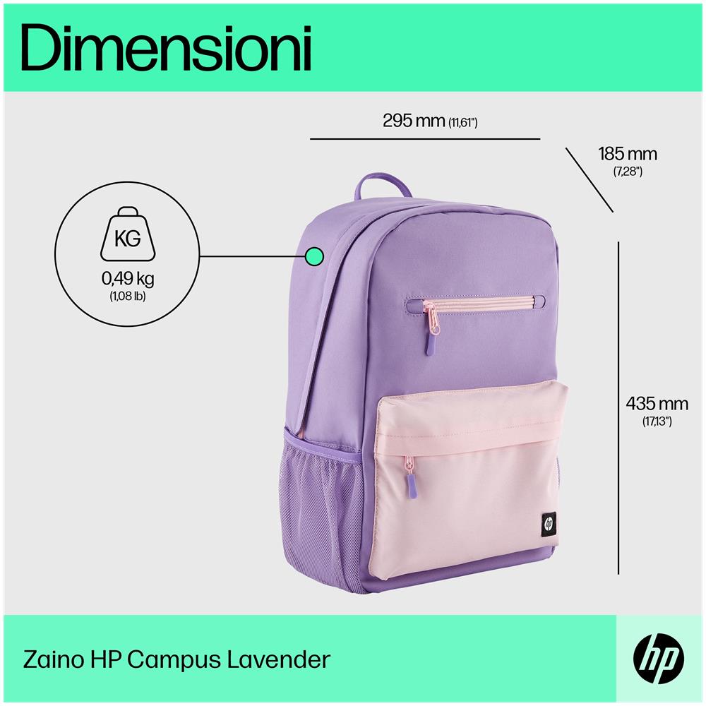CAMPUS LAVENDER BACKPACK PATR - Foto 11